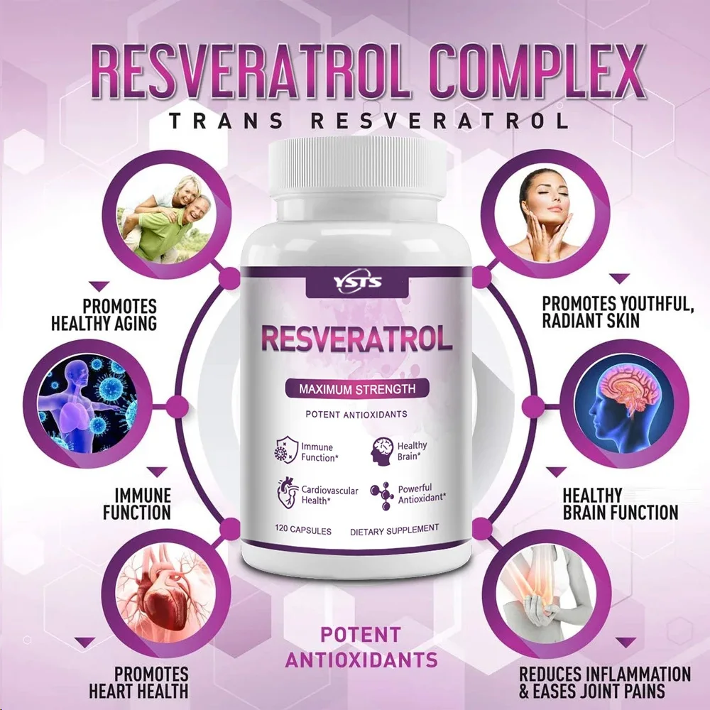 Капсулы Resveratrol — поддержи – обзор и цена Resveratrol Capsule Anti Aging