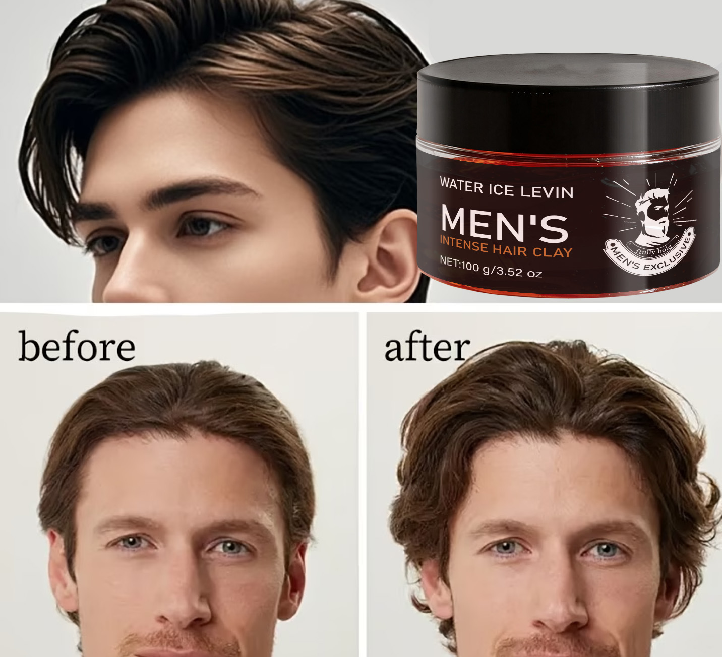 Мужская глина для укладки воло – обзор и цена Biotin Hair Growth