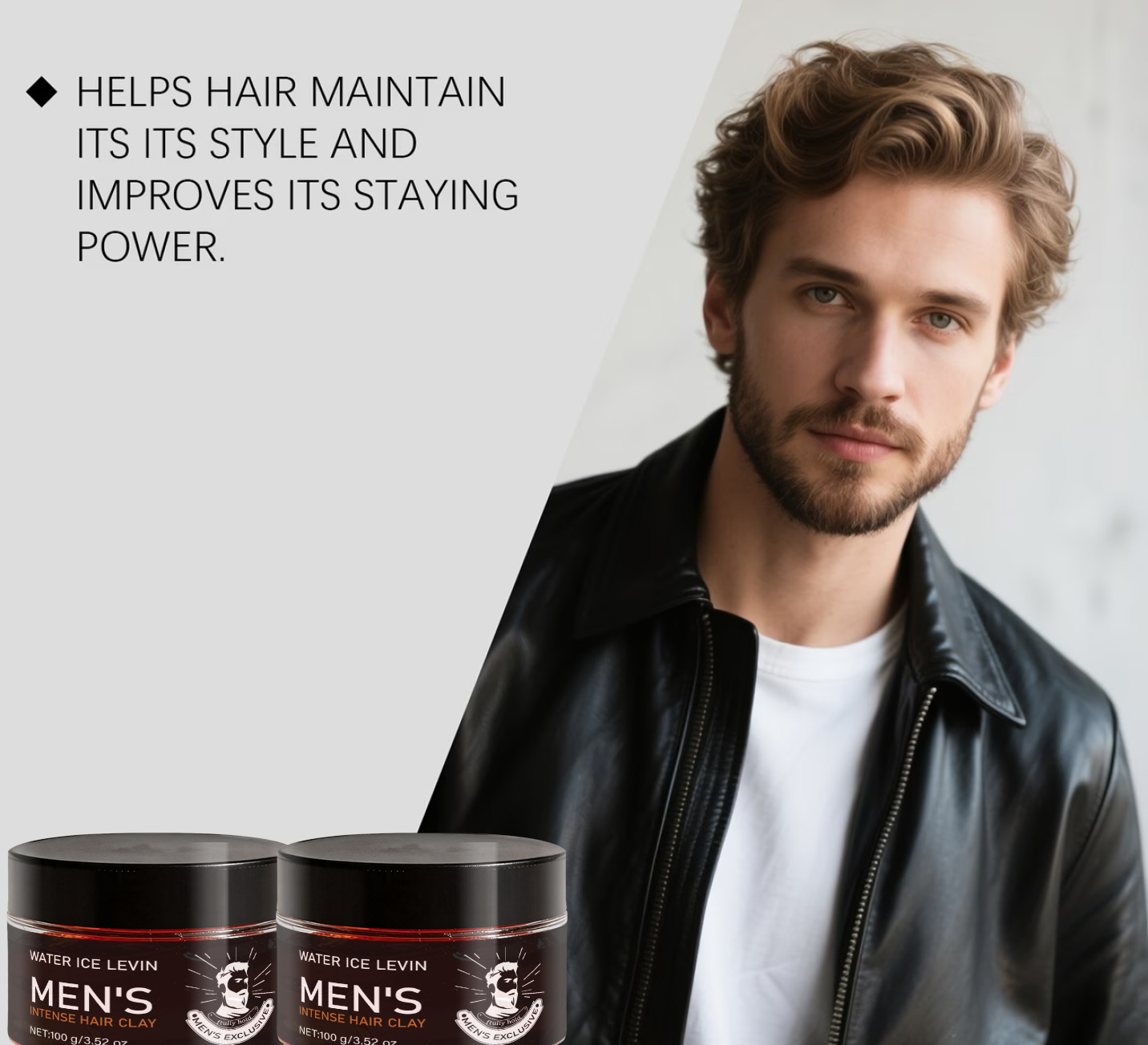 Мужская глина для укладки воло – обзор и цена Biotin Hair Growth
