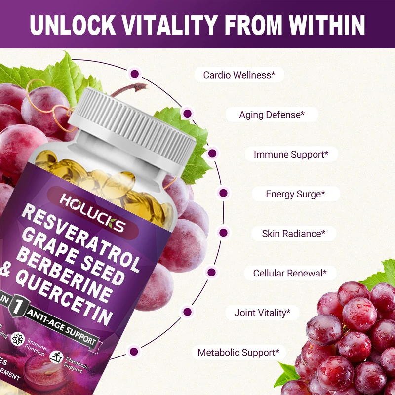 Купи один, получи второй беспл – обзор и цена Resveratrol Capsule Anti Aging