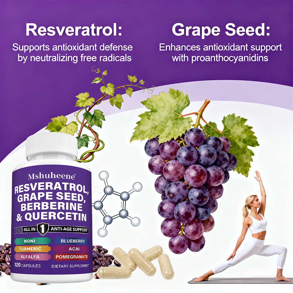 Ресвератрол в сочетании с берб – обзор и цена Resveratrol Capsule Anti Aging